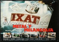 6z436 METAL & MELANCHOLY 19x27 special poster 1992 Metaal en Melancholie, car images!