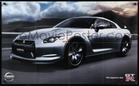 6z096 NISSAN 2-sided 22x36 advertising poster 2007 great images of the powerful GTR!