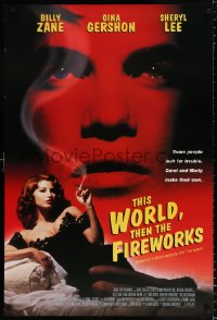6z929 THIS WORLD THEN THE FIREWORKS int'l 1sh 1997 Billy Zane, sexy Gina Gershon!