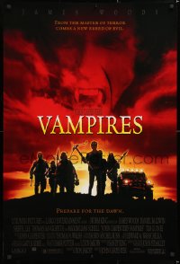 6z957 VAMPIRES 1sh 1998 John Carpenter, James Woods, cool vampire hunter image!