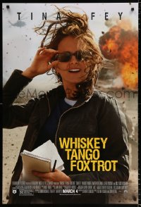 6z970 WHISKEY TANGO FOXTROT advance DS 1sh 2016 great image of war journalist Tina Fey!