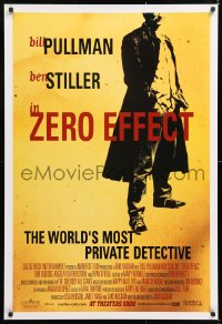 6z999 ZERO EFFECT advance 1sh 1998 Bill Pullman, Ben Stiller, director Jake Kasdan candid!