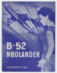 7a162 BOMBERS B-52 Danish program 1959 different images of sexy Natalie Wood, B-52 bomber jets!