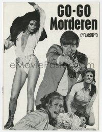 7a215 FLAREUP Danish program 1970 different images of sexy Raquel Welch & James Stacy!