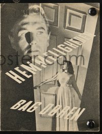 7a363 SECRET BEYOND THE DOOR Danish program 1948 Joan Bennett, Michael Redgrave, Fritz Lang noir!