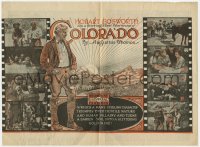 7a025 COLORADO herald 1915 Hobart Bosworth in Augustus Thomas' huge Broadway success, ultra rare!