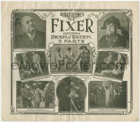 7a043 FIXER herald 1915 George Bickel can fix anything, Harry Watson the alleged diplomat, rare!