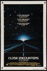 7b220 CLOSE ENCOUNTERS OF THE THIRD KIND 1sh 1977 Steven Spielberg sci-fi classic, Dreyfuss!