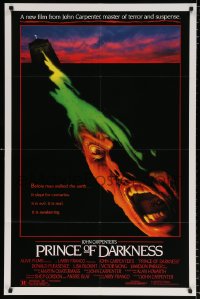 7b764 PRINCE OF DARKNESS 1sh 1987 John Carpenter, it is evil and it is real, horror image!