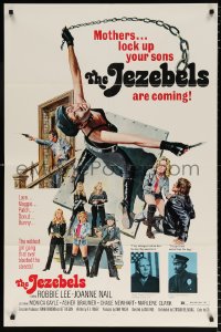 7b893 SWITCHBLADE SISTERS 1sh 1975 classic wildest girl gang artwork image, The Jezebels!