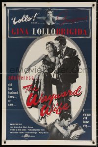 7b967 WAYWARD WIFE 1sh 1954 La Provinciale, gorgeous adulteress Gina Lollobrigida!