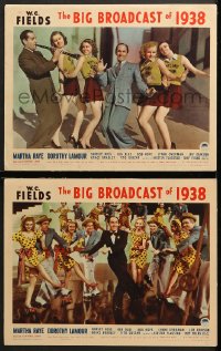 7c770 BIG BROADCAST OF 1938 2 LCs 1938 w/Ben Blue singing with four sexy Rippling Rhythm dancers!