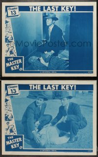 7c894 MASTER KEY 2 chapter 13 LCs 1945 Milburn Stone serial, Dennis Moore, The Last Key!