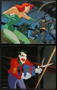 7c371 BATMAN: THE ANIMATED SERIES 6 TV color 11x14 stills 1992 DC Comics, art images from the series