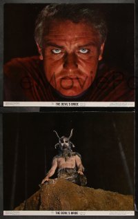 7c098 DEVIL'S BRIDE 8 color 11x14 stills 1968 Charles Gray, Arrighi, Terence Fisher Hammer horror!