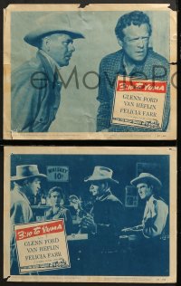 7c421 3:10 TO YUMA 5 LCs 1957 western cowboys Glenn Ford, Van Heflin, directed by Delmer Daves