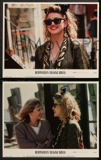 7c093 DESPERATELY SEEKING SUSAN 8 LCs 1985 Madonna & Rosanna Arquette are mistaken for each other!