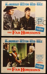 7c120 FAR HORIZONS 8 LCs 1955 Heston & MacMurray as Lewis & Clark + Donna Reed as Sacagawea!