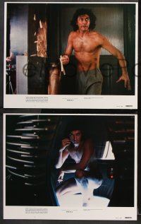 7c127 FLY 8 LCs 1986 David Cronenberg, Jeff Goldblum turns into a monster, Geena Davis!
