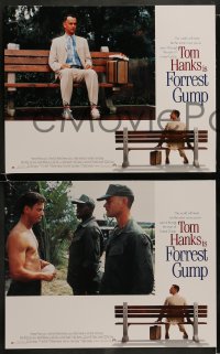7c130 FORREST GUMP 8 LCs 1994 Tom Hanks, Gary Sinise, Robin Wright Penn, Robert Zemeckis classic!