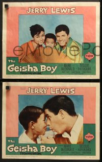 7c135 GEISHA BOY 8 LCs 1958 screwball Jerry Lewis visits Japan, wacky images!