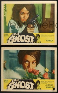 7c137 GHOST 8 LCs 1965 Lo Spetto, Barbara Steele, horror sharp as a razor's edge, written in blood!
