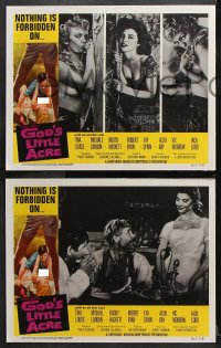 7c497 GOD'S LITTLE ACRE 4 LCs R1967 Aldo Ray, sexy Tina Louise, Jack Lord, Fay Spain, & Robert Ryan!