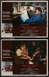 7c149 HEART BEAT 8 LCs 1980 Nick Nolte as Neal Cassady, Sissy Spacek, John Heard as Jack Kerouac!