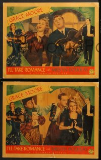 7c641 I'LL TAKE ROMANCE 3 LCs 1937 Melvyn Douglas & Grace Moore at her gay and gorgeous best!