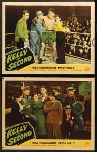 7c345 KELLY THE SECOND 7 LCs R1948 Big Boy Williams, Patsy Kelly & Slapsie Maxie, boxing comedy!