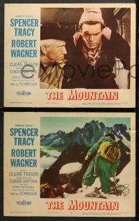 7c200 MOUNTAIN 8 LCs 1956 mountain climbing thriller w/ Spencer Tracy, Robert Wagner, Claire Trevor