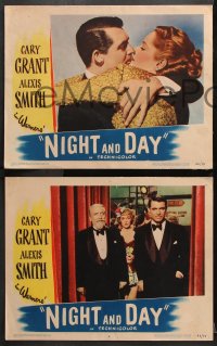 7c539 NIGHT & DAY 4 LCs 1946 Cary Grant as composer Cole Porter, Alexis Smith, Michael Curtiz!