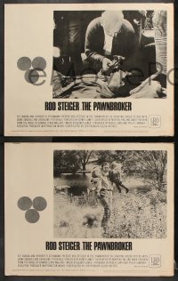 7c688 PAWNBROKER 3 LCs 1965 concentration camp survivor Rod Steiger, directed by Sidney Lumet!