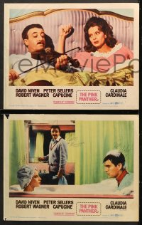 7c231 PINK PANTHER 8 LCs 1964 Peter Sellers, David Niven, Capucine, directed by Blake Edwards!