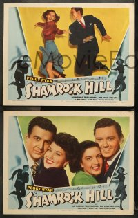 7c559 SHAMROCK HILL 4 LCs 1949 great images of Arthur Dreifuss, Peggy Ryan, dancing teens!