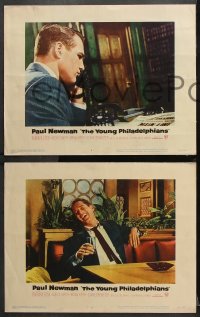 7c742 YOUNG PHILADELPHIANS 3 LCs 1959 lawyer Paul Newman defends Robert Vaughn from murder charges!