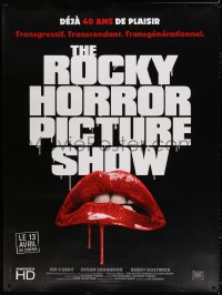 7d353 ROCKY HORROR PICTURE SHOW French 1p R2016 c/u lips image, a different set of jaws!