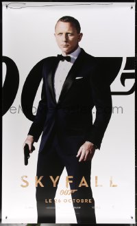 7d317 SKYFALL group of 4 teaser French 1ps 2012 Craig as James Bond, Bardem, Harris, Marlohe!