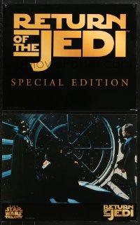 7d067 STAR WARS TRILOGY 5 color 16x20 stills 1997 Empire Strikes Back, Return of the Jedi!