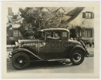7f133 ANITA PAGE 8x10 still 1931 finds relaxation behind the wheel of her comfortable Ford!