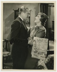 7f134 ANN CARVER'S PROFESSION 8x10 still 1933 Fay Wray's a lawyer & housewife to Gene Raymond!