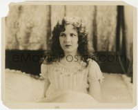 7f168 BEAU GESTE 8x10 still 1926 close up of pretty Mary Brian sitting up in bed, silent version!