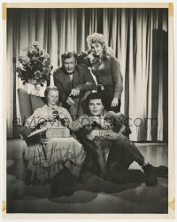 7f179 BEVERLY HILLBILLIES TV 8x10 still 1960s great posed portrait of Ebsen, Douglas, Ryan & Baer!