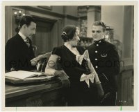 7f192 BLONDE CRAZY 8.25x10 still 1931 James Cagney offers to help Joan Blondell applying for job!