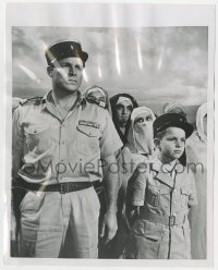 7f231 CAPTAIN GALLANT OF THE FOREIGN LEGION 7.25x9 news photo 1955 Buster Crabbe & his son Cullen!