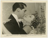 7f342 ENTER MADAME 8.25x10.25 still 1935 great close up of Cary Grant about to kiss Elissa Landi!