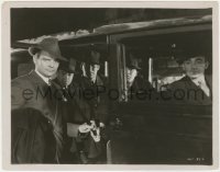 7f384 G-MEN 8x10.25 still 1935 Russell Hopton, Noel Madison, Ward Bond & other gangsters with car!