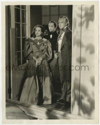 7f424 GORGEOUS HUSSY 8x10 still 1936 Joan Crawford, Melvyn Douglas & Franchot Tone in doorway!