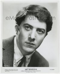 7f428 GRADUATE 8.25x10 still 1967 head & shoulders portrait of young Dustin Hoffman, Mike Nichols!