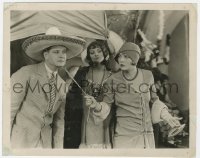 7f433 GREAT DIVIDE 8x10.25 still 1929 Myrna Loy watches Dorothy Mackaill grab man in sombrero!